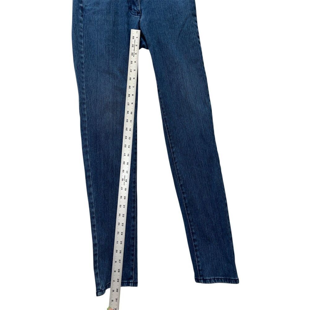J.McLaughlin Women's Skinny Denim Jeans Size 2 Medium Wash Stretch - Picture 6 of 9